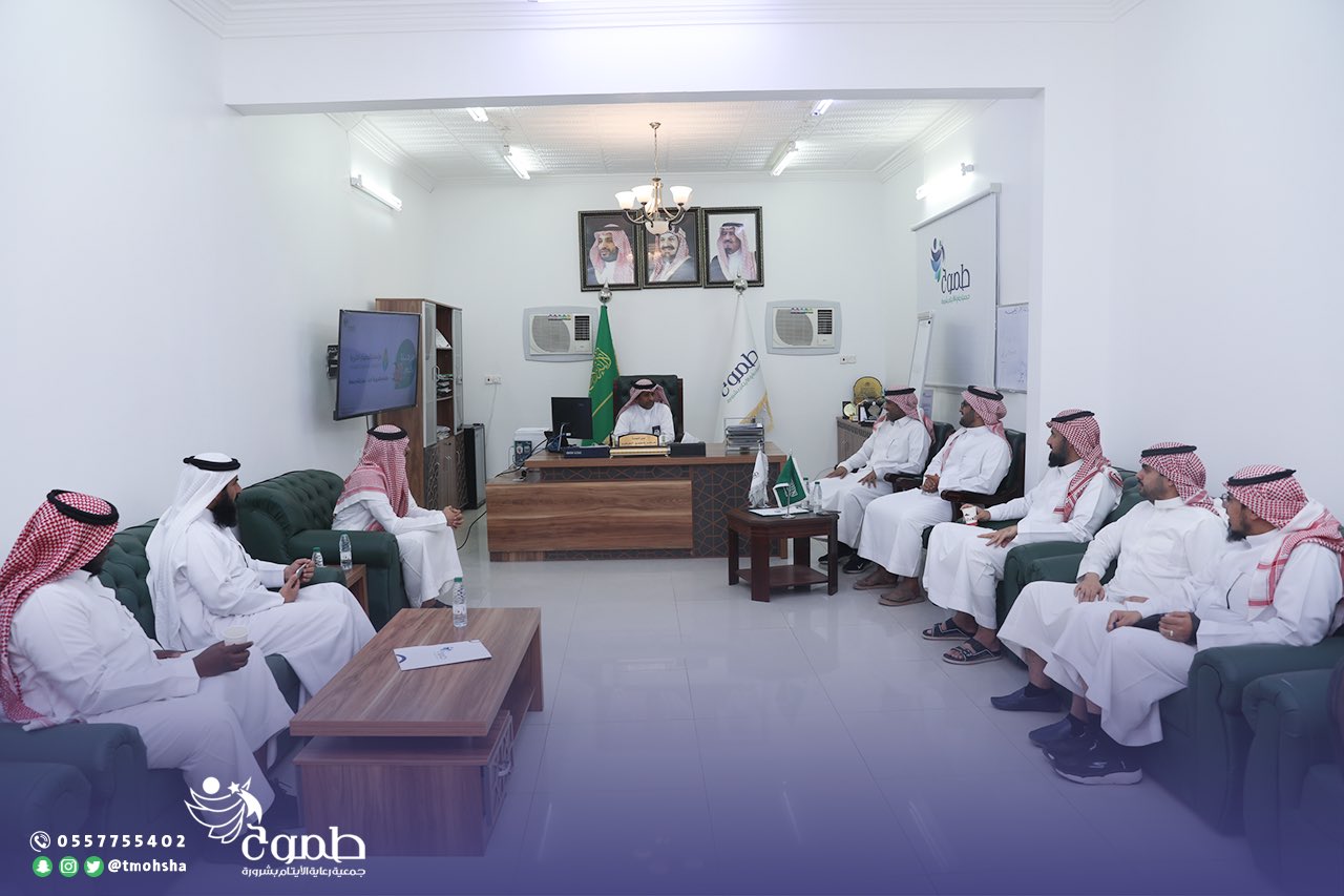 طموح تستقبل وفد مؤسسة العضيبي الخيرية 
